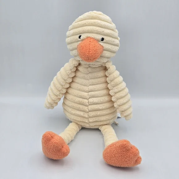 Jellycat Cordy Roy Duckling Baby Stuffed Plush 13" - Picture 1 of 10